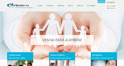Desktop Screenshot of ambra.org.br